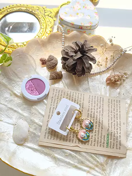 Rosé Garden Earrings