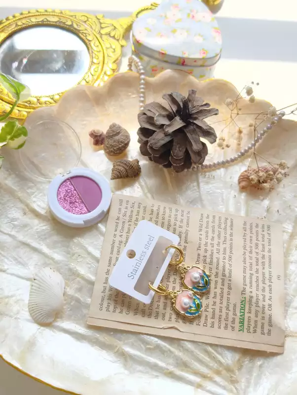 Rosé Garden Earrings