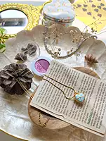 Bluebell Heart Necklace