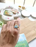 Azure Shore Ring