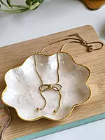 Bow Slider Necklace Anti Tarnish Adjustable Necklace