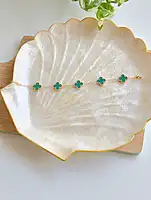 Emerald Bloom Bracelet
