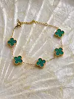 Emerald Bloom Bracelet