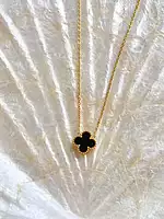 Onyx Bloom Necklace