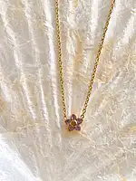 Rosé Daisy Necklace